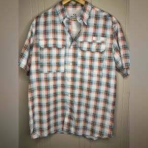 Realtree Multicolor Plaid Button Down Shirt